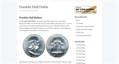 Desktop Screenshot of franklinhalfdollar.org